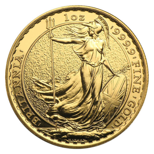 1 ozt gold britannia random year